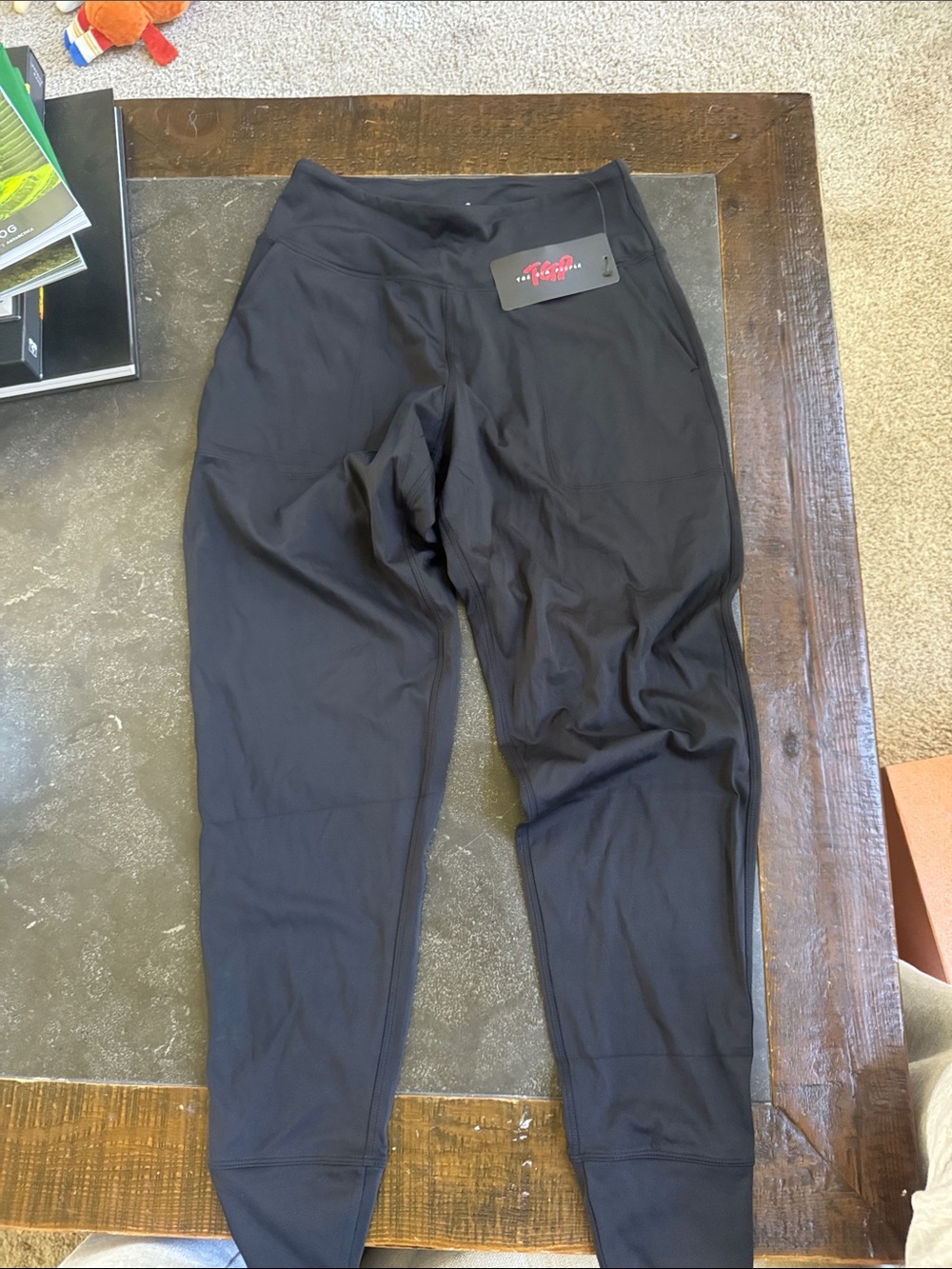 Womens TGP Black Active Joggers Size Small NWT